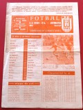 Program meci fotbal FC &quot;SOIMII&quot; IPA SIBIU - AUTOMATICA BUCURESTI (06.05.1984)