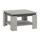 Masuta de cafea HDF gri grafit Lejsy 68x68x41 cm