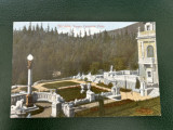 AKVDE24 - Sinaia - Castelul Peles terasa - perfecta, Circulata, Printata