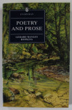 POETRY AND PROSE by GERARD MANLEY HOPKINS , 1998