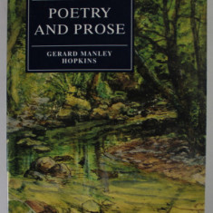 POETRY AND PROSE by GERARD MANLEY HOPKINS , 1998