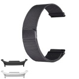 Curea metalica compatibila Samsung Galaxy Watch9 40mm, Milanese Loop, Negru