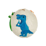 Ou de Dinozaur squishy cu pui, 6 cm, Alb, ATU-088488