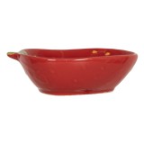 Cumpara ieftin Bol ceramica multicolora Capsuna 13x11x4 cm, 100 ml