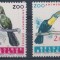 BELGIA 1962 - PASARI , ZOO ANTWERPEN , SERIE COMPLETA , NESTAMPILATA