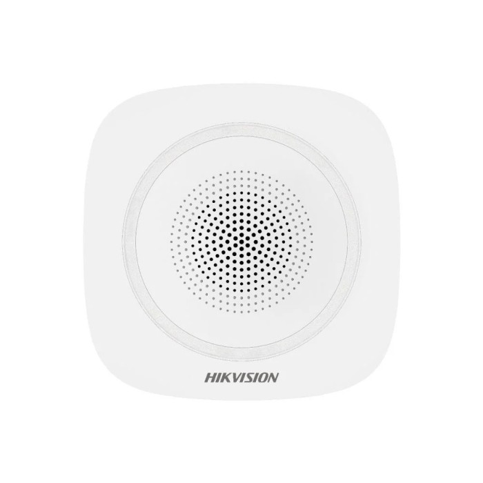 Sirena interior wireless AX PRO Hikvision DS-PS1-I-WE(Red Indicator); 868MHz two-way