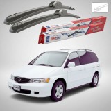 Cumpara ieftin Ștergătoare Honda Odyssey Gen II (RL1/RA6-RA9) MPV 1998-prezent | Set Față Flat &ndash; TeamCar&reg;