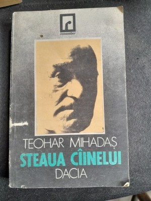 TEOHAR MIHADAS - STEAUA CAINELUI (DACIA 1991 258 PAG STARE BUNA ) AUTOR AROMAN foto