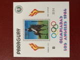 paraguay - Timbre sport, jocurile olimpice 1984, nestampilate MNH