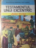 Testamentul unui excentric - Jules Verne, Editura Ion Creanga 1974, Colectia Biblioteca pt. Copii, Coperta Cartonata