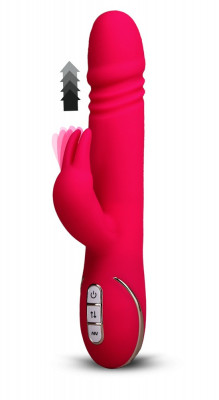 Vibrator Rabbit Skater Pink incarcare la USB, Vibe Couture foto