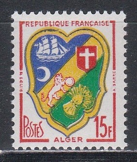 Franta 1959 - Stema - Alger, MNH foto