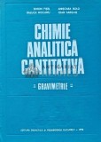 Chimie analitica cantitativa. Gravimetrie - 1973 - Ioan Sarghie (AE62), Didactica si Pedagogica
