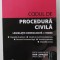 CODUL DE PROCEDURA CIVILA , LEGISLATIE CONSOLIDATA SI INDEX , editie ingrijita de DAN LUPASCU , SEPTEMBRIE , 2020