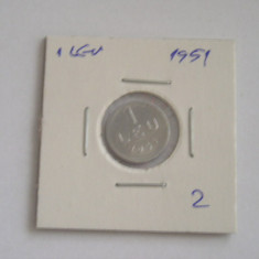 M1 C10 - Moneda foarte veche 32 - Romania - 1 leu 1951