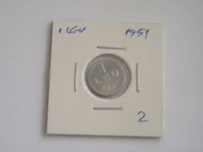 C10 32 - Moneda foarte veche - Romania - 1 leu 1951 foto