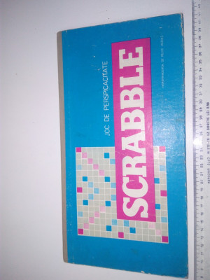 PLANSA PENTRU JOC SCRABLE foto