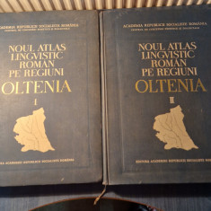 Noul atlas lingvistic roman pe regiuni Oltenia 2 volume Boris Cazacu