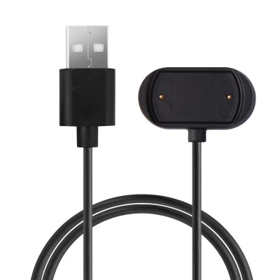 Cablu de alimentare kwmobile pentru Huami GTS 4/GTR 4/GTR 4 Pro, Plastic, Negru, 60375.01 foto