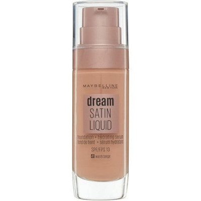 Fond de ten, Maybelline, Dream Satin, 41 Warm Beige, 30 ml foto