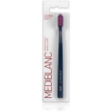MEDIBLANC 5490 Ultra Soft perie de dinti ultra moale Dark Blue 1 buc
