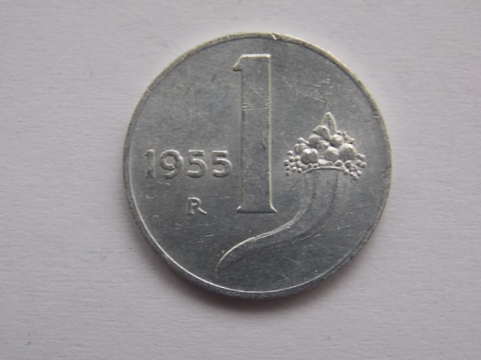 1 LIRA 1955 ITALIA