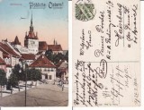 Salutari din Sighisoara-supratipar felicitare- vedere