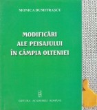 Modificari ale peisajului in Campia Olteniei Monica Dumitrascu