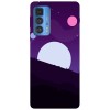 Husa compatibila cu Motorola Edge 20 Lite model Minimal Night, Silicon, TPU, Viceversa, Transparent, Carcasa