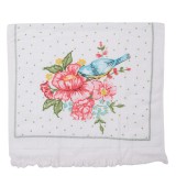Cumpara ieftin Prosop de maini si fata bumbac multicolor Flowers 40x66 cm