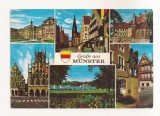 FA112 -Carte Postala- GERMANIA - Munster, circulata 1977