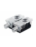 Logo Portiere dedicate Audi A6, A7, A8, Q3, Xenon Bright