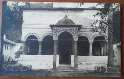 Carte postala, Biserica Manastirei Hurezu-Valcea, 1933 foto