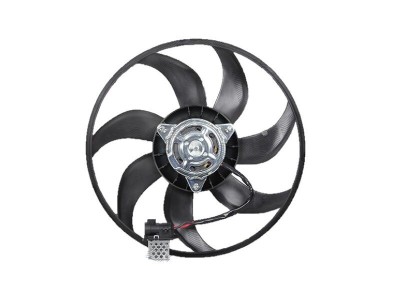 GMV ventilator radiator Opel Corsa C, 2000-2006, motor 1.0, 1.2, 1.4; 1.8 benzina, 1.3 CDTI, 1.7 DI/CDTI, diesel, 220 W; 390 mm; 3 pini, cu pre-rezis foto