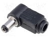 Conector alimentare DC, {{Tensiune nominala}}, {{Numarul de pini}} pini, seria {{Seria producatorului}}, 5,5/2,1mm. CHANGZHOU DAHUA IMP AND EXP (GROUP