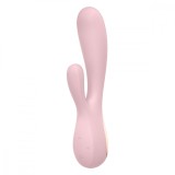 Vibrator Rabbit Mono Flex 20 cm Roz Satisfyer Free App