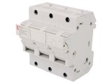 Separator cu Fuzibil 50A 690VAC 14x51mm pentru Șină DIN