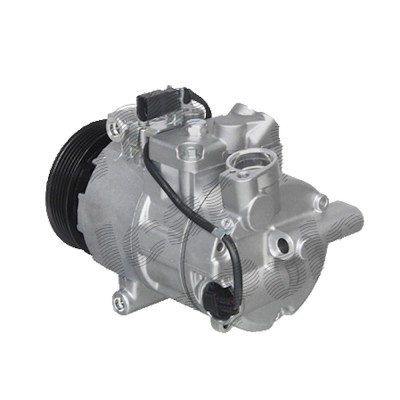 Compresor aer conditionat VW Transporter T5, 09.2009-08.2015, motorizare 2.0 TDI, 62kw, diesel, rola curea 100 mm, 6 caneluri, de tip Denso: 6SEU14 foto