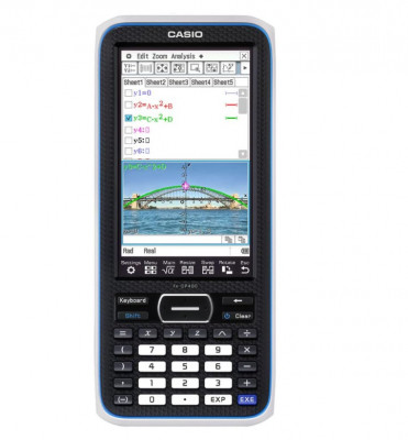 Calculator grafic stiintific Casio FX-CP400 classpad II, negru - NOU foto