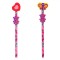 Set Creioane școlare, Model Fluture și Inimă, Multicolor, 2 Bucăți