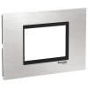 Rama Ornament 3M inox Schneider Eazy Styl argintiu negru LMR7663035
