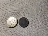 Lot vintage de 2 monede germane, Europa
