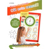 C&acirc;t este ceasul? Planșe educaționale
