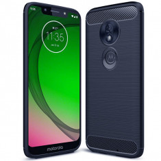 Husa MOTOROLA Moto G7 Play - Carbon (Bleumarin) FORCELL