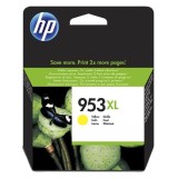 HP original ink F6U18AE, HP 953XL, yellow, 1600str., 20ml, high capacity