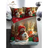 Cumpara ieftin Lenjerie de pat 1 Persoana - Model de Craciun - SPR404025