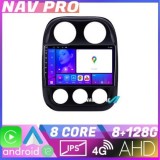 Navigatie Jeep Compass 2010 2016 KIT 2500 EDOTEC-LITE Android Ecran 720P Octa Core 8 128 Carplay CarStore Technology