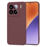 Husa silicon Xiaomi 15 Techsuit SoftFlex, bordo