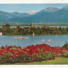 SG10- Carte Postala-Germania, Chiemsee mit Fraueninsel , Circulata 1976