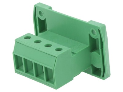 Conector regletă deconectabilă 4 piste 7,62mm foto